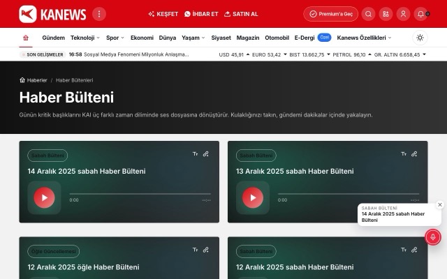 Haber Bültenleri