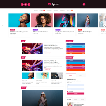 spixer-wordpress-temasi